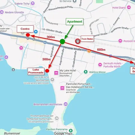 Apartment Ananas I Zentral & Seenah