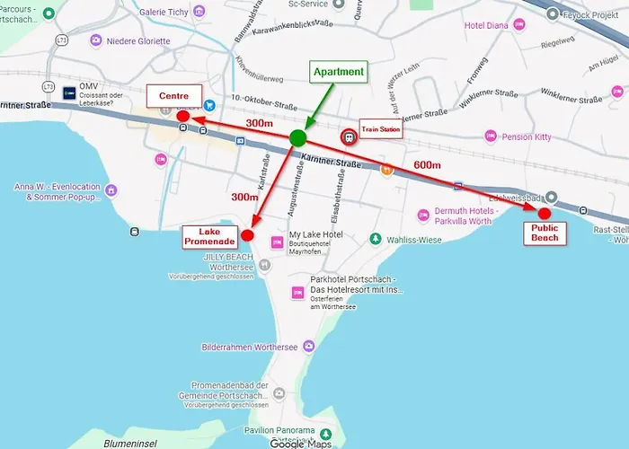 Apartment Ananas I Zentral & Seenah